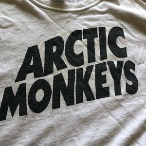 Arctic monkeys crop top 🖤